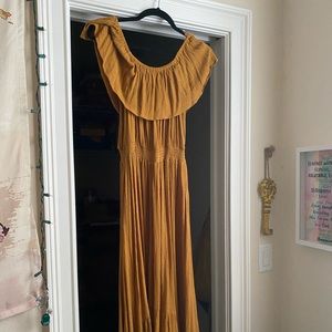 NEW LOOK HIGH LOW OFF THE SHOULDER DRESS